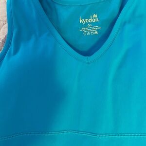 Kyodan Vibrant Blue V-Neck Top